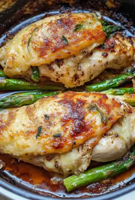 Asparagus Stuffed Chicken Breast