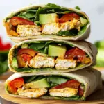 Healthy Chicken Avocado Wraps