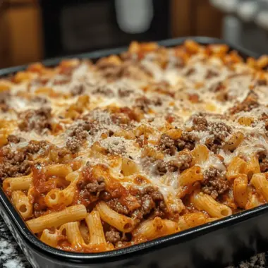 Homemade Beefaroni