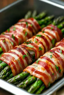 Low Carb Bacon Wrapped Asparagus