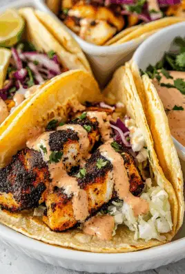 Blackened Fish Tacos