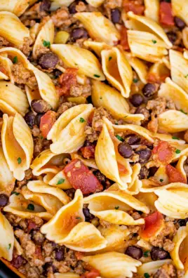Cheesy Taco Pasta