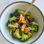 Crispy Cheese Baked Broccoli