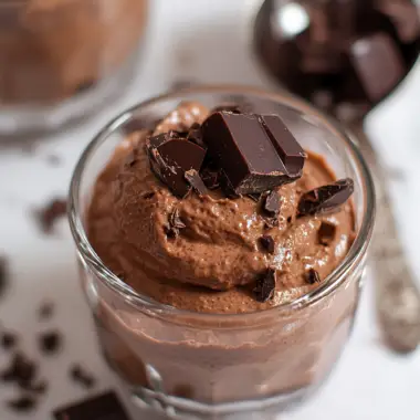 Easy 2-Ingredient Chocolate Mousse