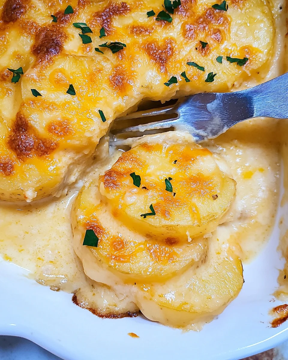 Easy Cheesy Scalloped Potatoes