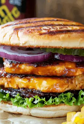 Hawaiian BBQ Chicken Sandwiches