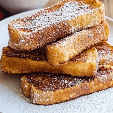 Homemade French Toast Sticks