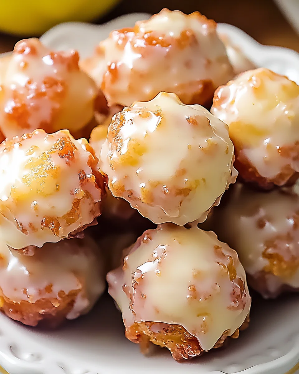 Apple Fritter Bites