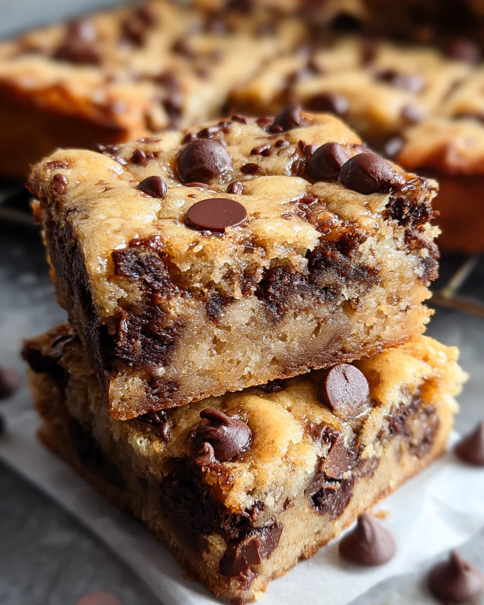Banana Chocolate Chip Bars