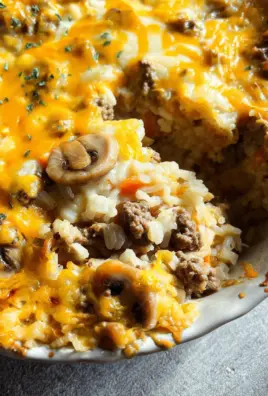 Beef And Rice Casserole