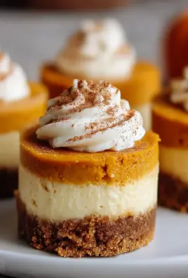 Best Mini Pumpkin Pie Cheesecakes