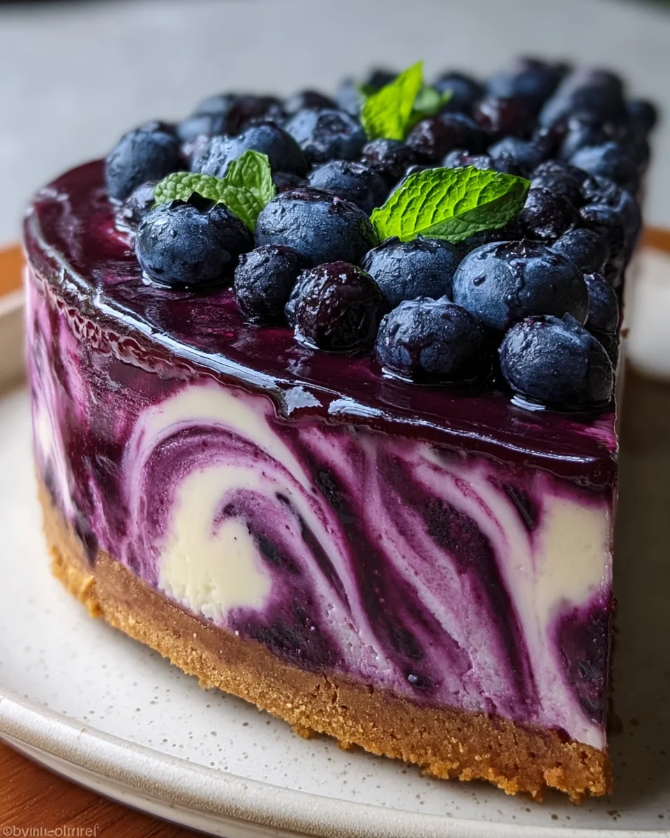 Blueberry Dream Cheesecake