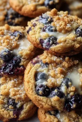 Blueberry Muffin Cookies With Streusel Topping