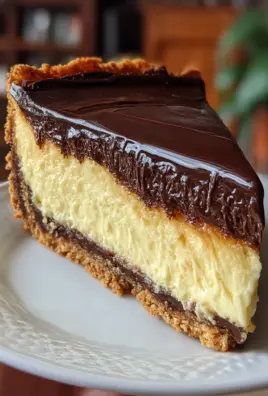 Boston Cream Pie Cheesecake