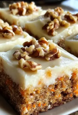 Carrot Cake Bars