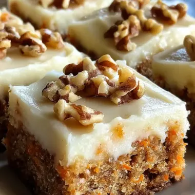 Carrot Cake Bars