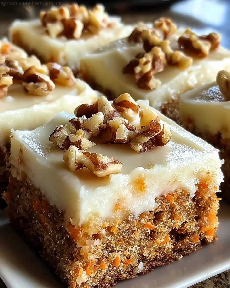 Carrot Cake Bars