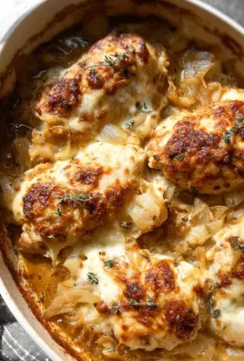 French Onion Chicken Bake