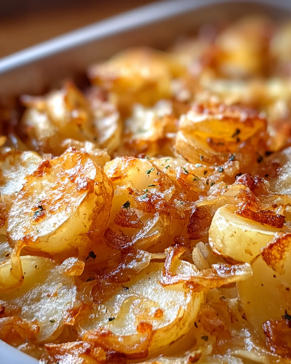 French Onion Potatoes