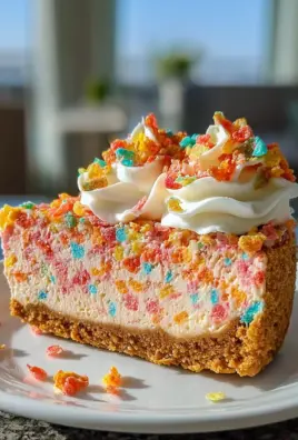Fruity Pebbles Cheesecake