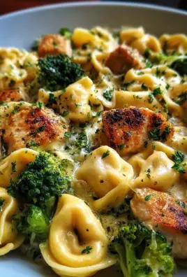 Garlic Parmesan Chicken Tortellini