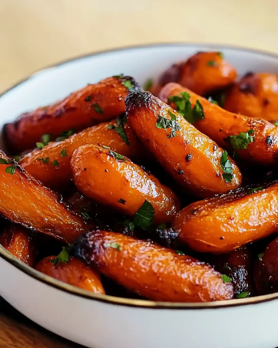 Glazed Roasted Carrots