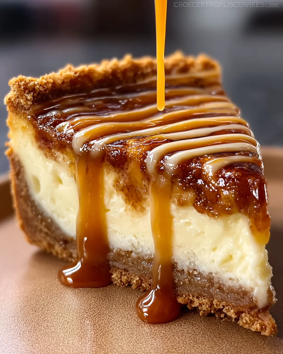 Honey Bun Cheesecake