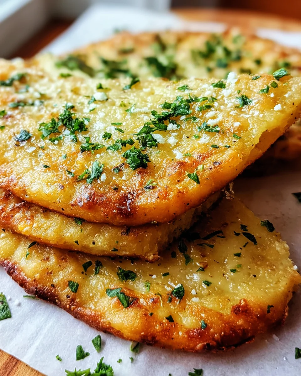 Keto Garlic Flatbread