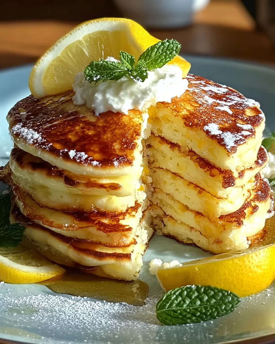 Lemon Ricotta Pancakes