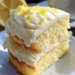 Lemon Velvet Cake With Lemon Cream Cheese Frosting