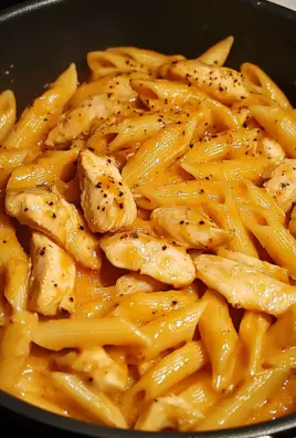 One-Pan White Cheddar Honey Chicken Pasta