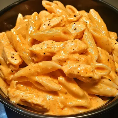 One-Pot Sweet Heat Buffalo Chicken Pasta