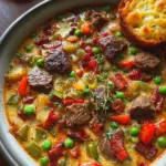 One-pot Steak Soup