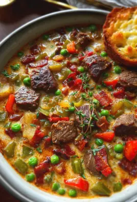 One-pot Steak Soup