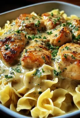 One Pan Chicken Noodles