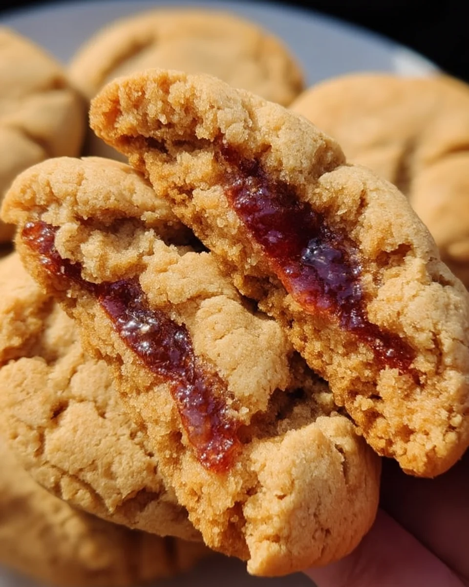 Pb&j Stuffed Cookies