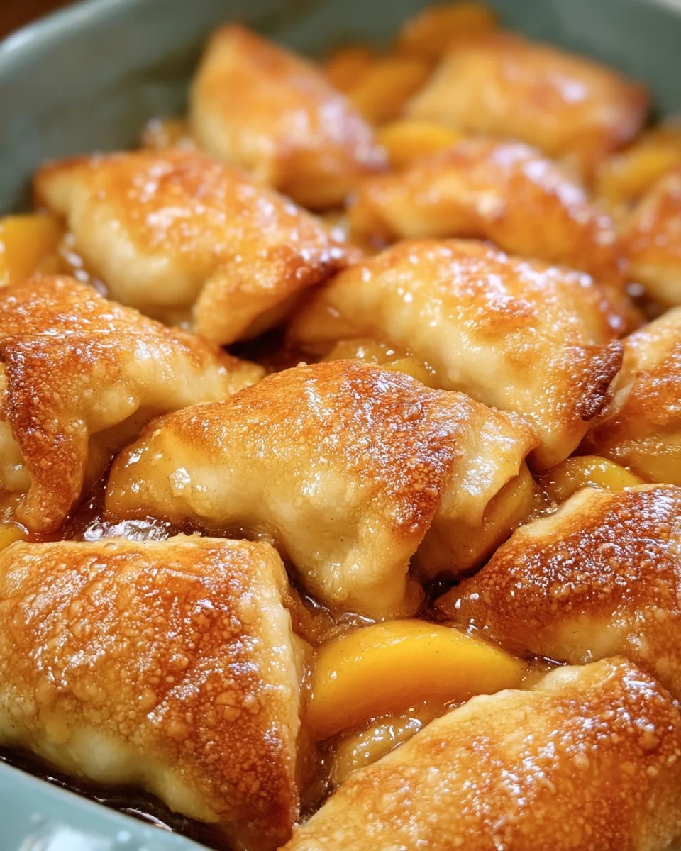 Peach Dumplings Recipe