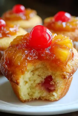 Pineapple Upside Down Cupcakes