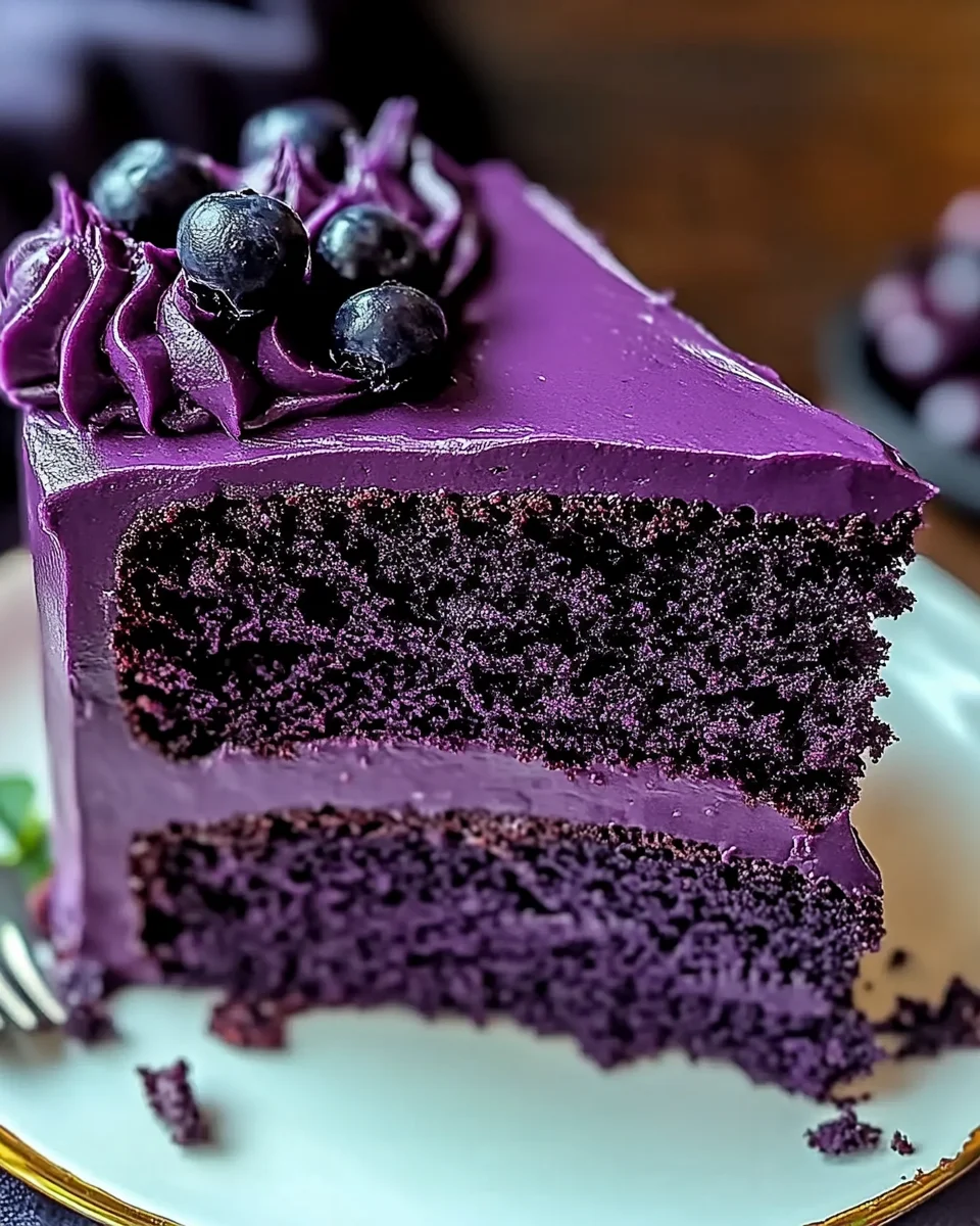 Purple Velvet Cake