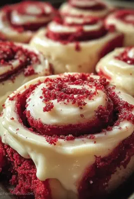 Red Velvet Cinnamon Rolls