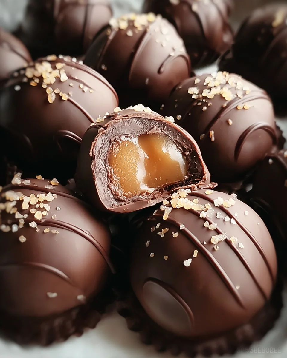 Salted Caramel Truffles