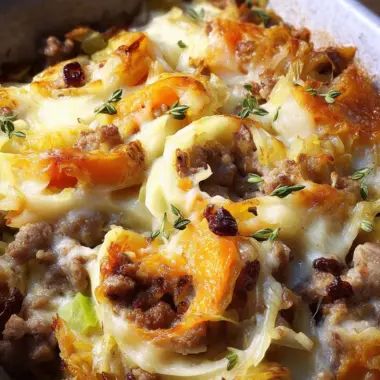 Sauerkraut Casserole
