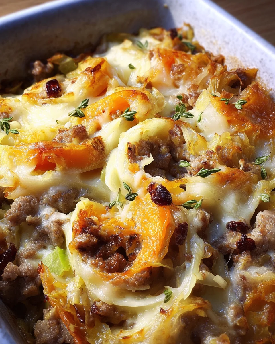 Sauerkraut Casserole