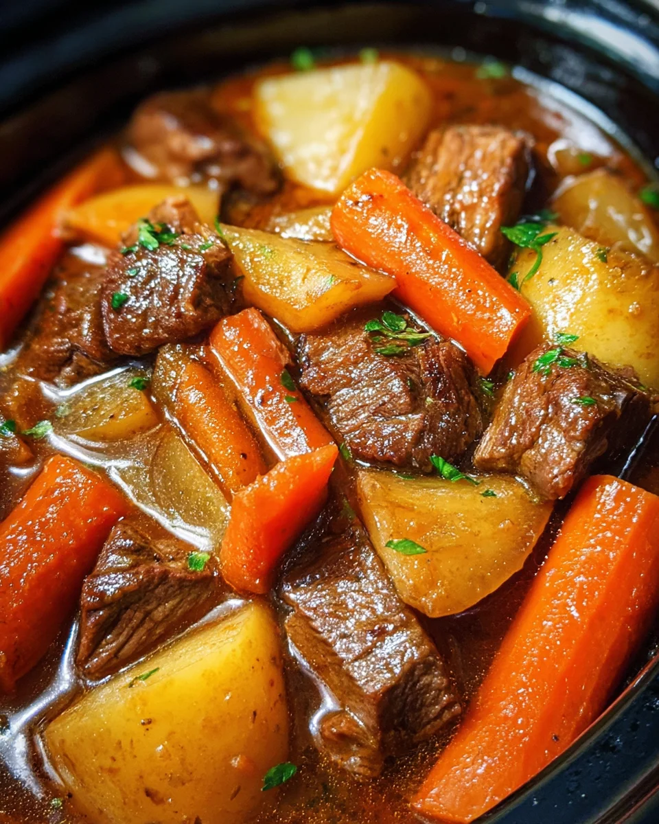 Slow Cooker Beef Stew