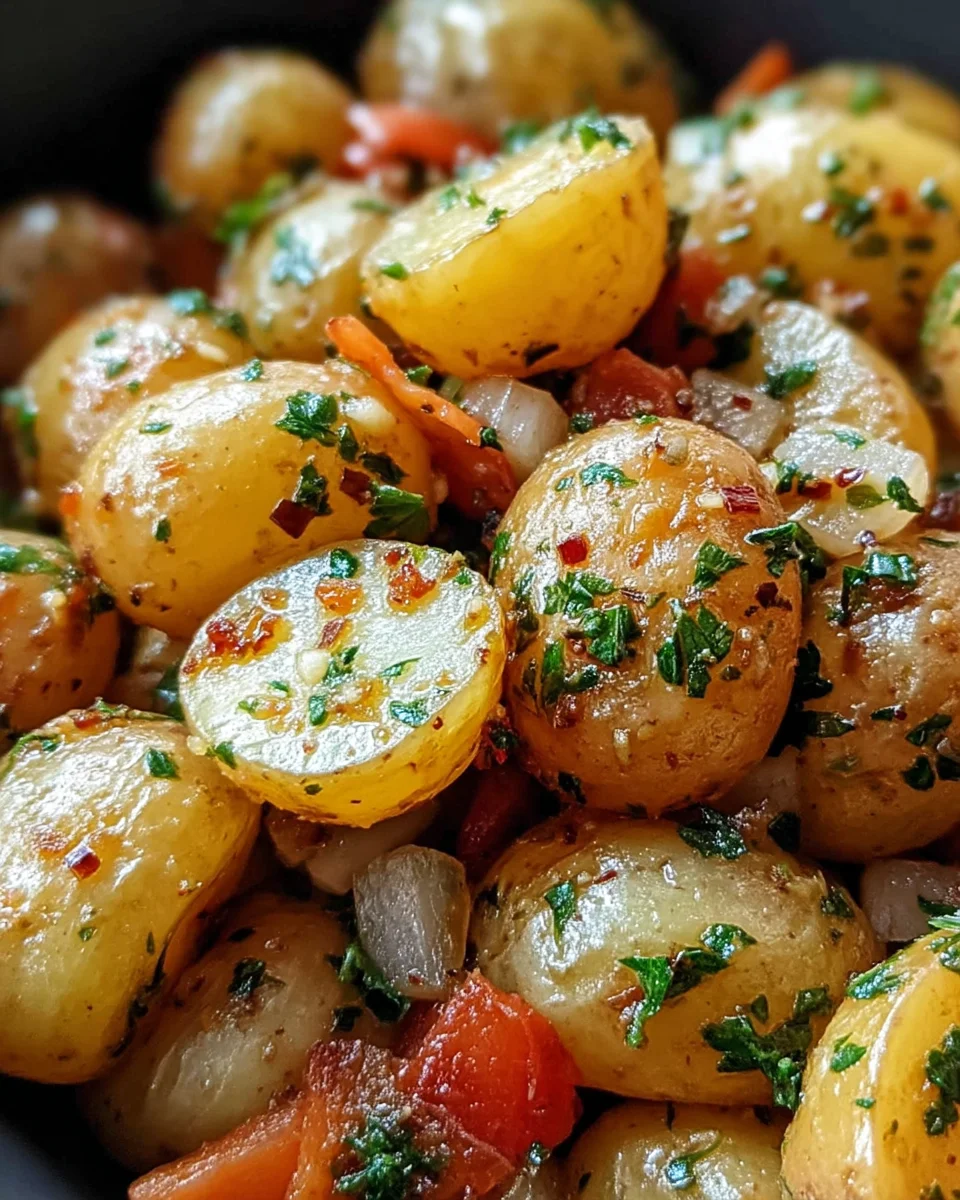 Slow Cooker Italian Potatoes