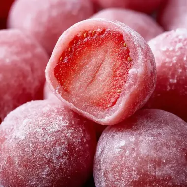 Strawberry Mochi