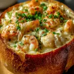 Stuffed Seafood Bread Bowl