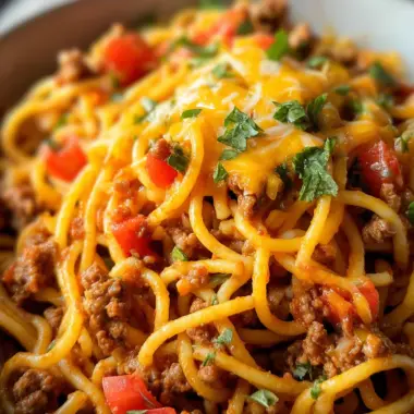 Taco Spaghetti