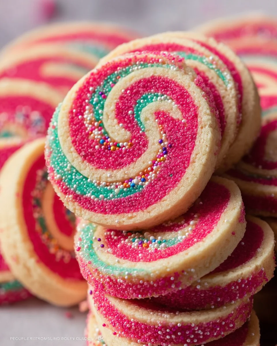 Valentine's Day Swirl Cookies