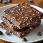 No-Bake Chocolate Chia Oat Bars